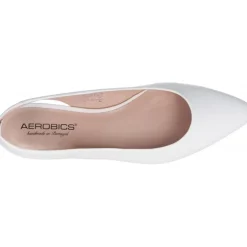 Escarpins|Sandales*Aerobics Pointy Love White
